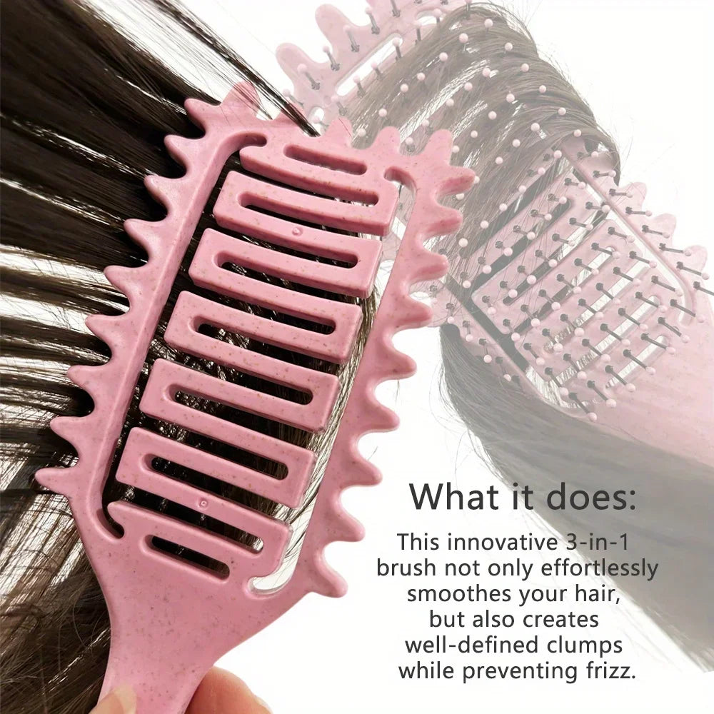 Curl Define Styling Brush for Perfectly Shaped Curls - Smarsty