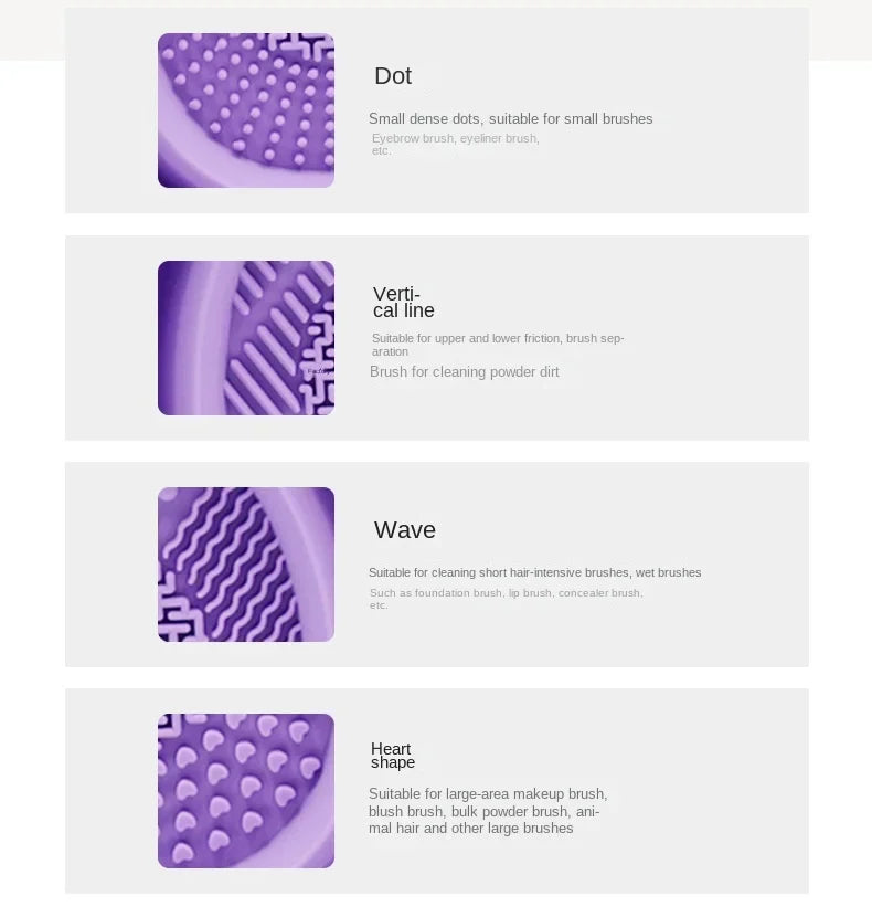 Silicone Makeup Brush Cleaner with Folding Design - Smarsty