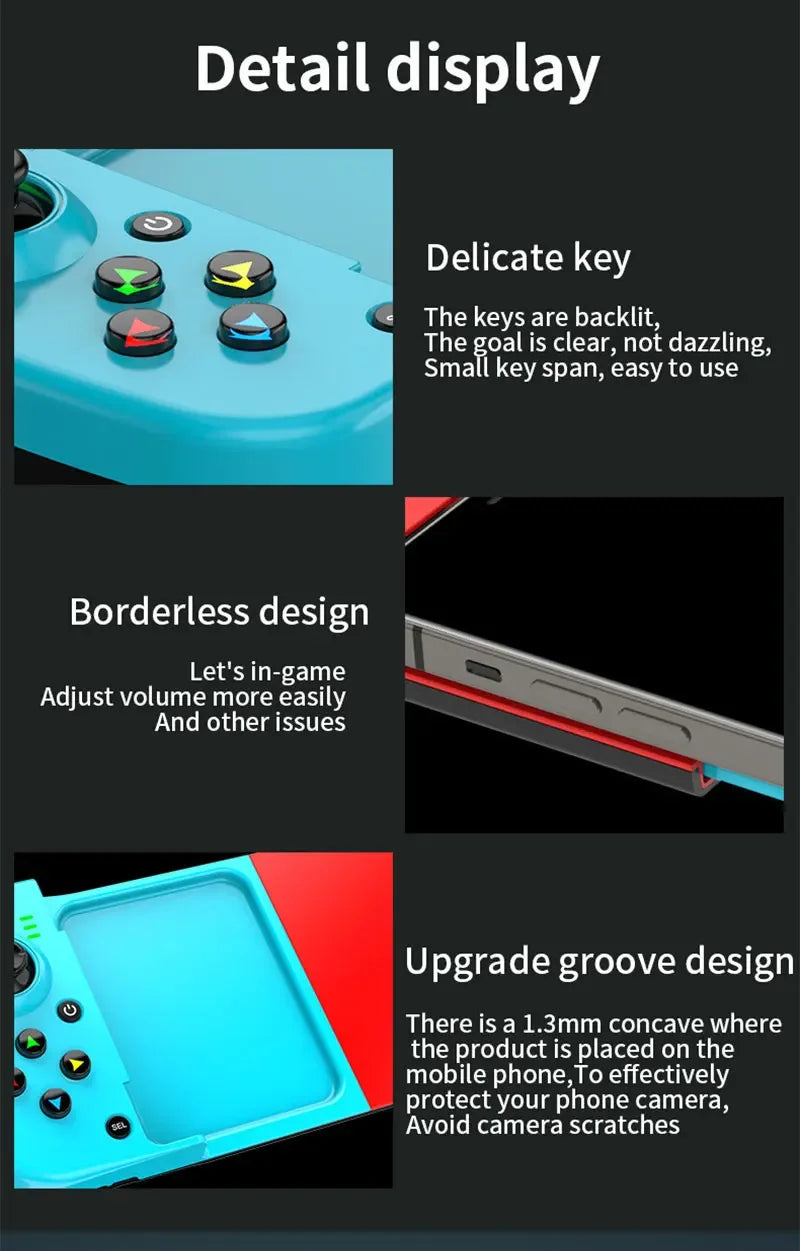 Wireless Bluetooth Game Controller for Mobile Gaming - Smarsty