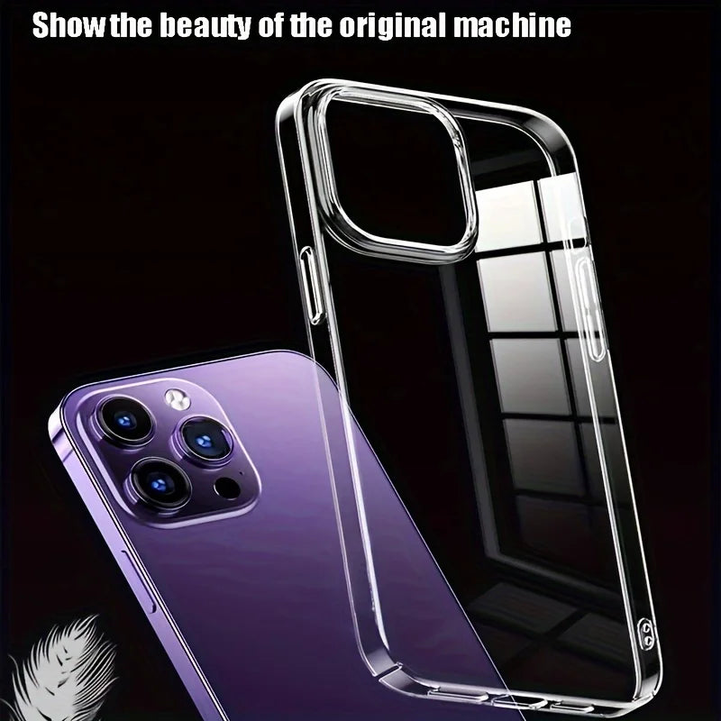 Ultra Thin Clear iPhone Case Shockproof Back Cover - Smarsty