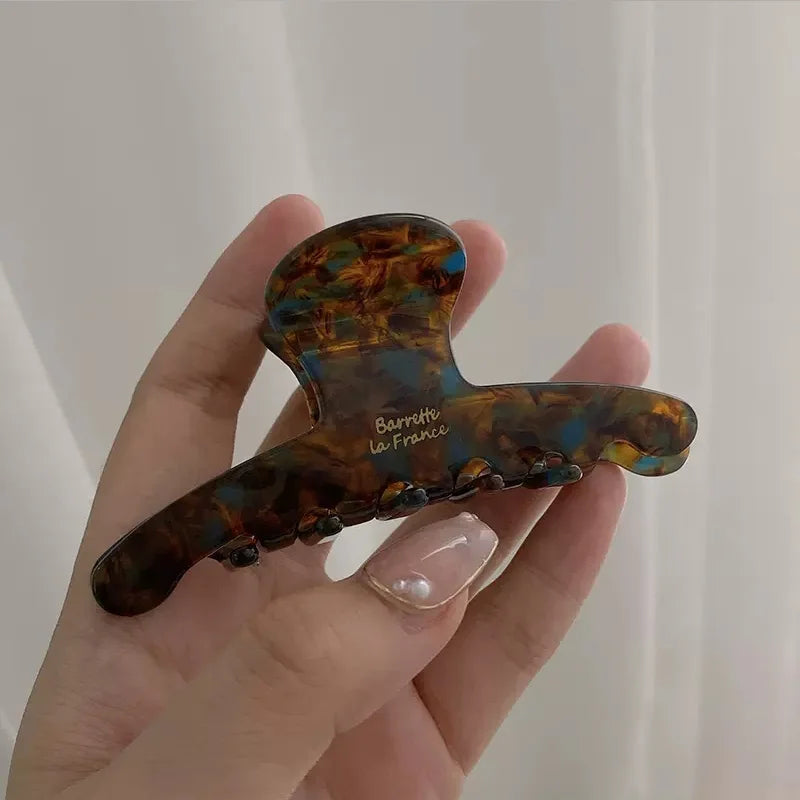 Acetate Hair Claw Clip For Women Vintage Secure Hold - Smarsty