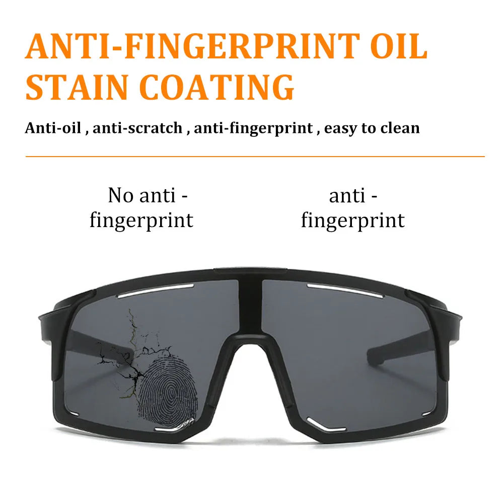 Polarized Cycling Sunglasses UV Protection Windproof Glasses For Men Women Polarized Lens Road Riding Bike Sport Glasses Eyewear