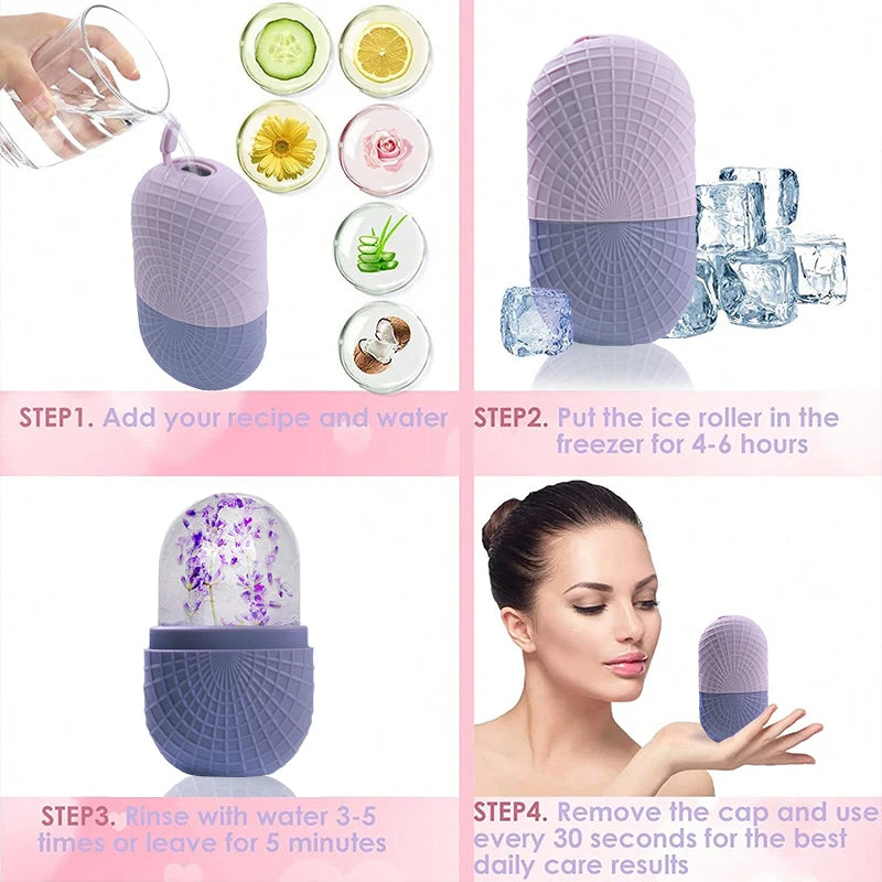 Face and Eye Ice Roller for Refreshing Skin Care - Smarsty