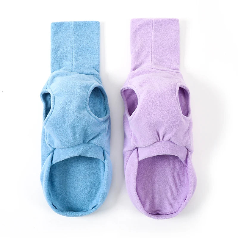 Winter Fleece Dog Vest for Italian Greyhounds - Smarsty