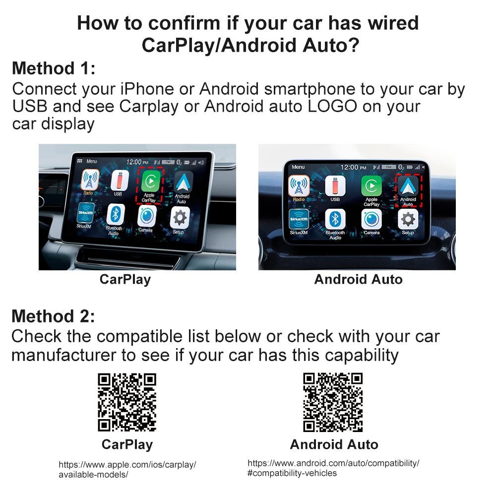NEW Wireless CarPlay Android Auto Wireless Adapter Smart Mini Box Plug and play Connect Universal for Nissan Wireless Adapter - Smarsty