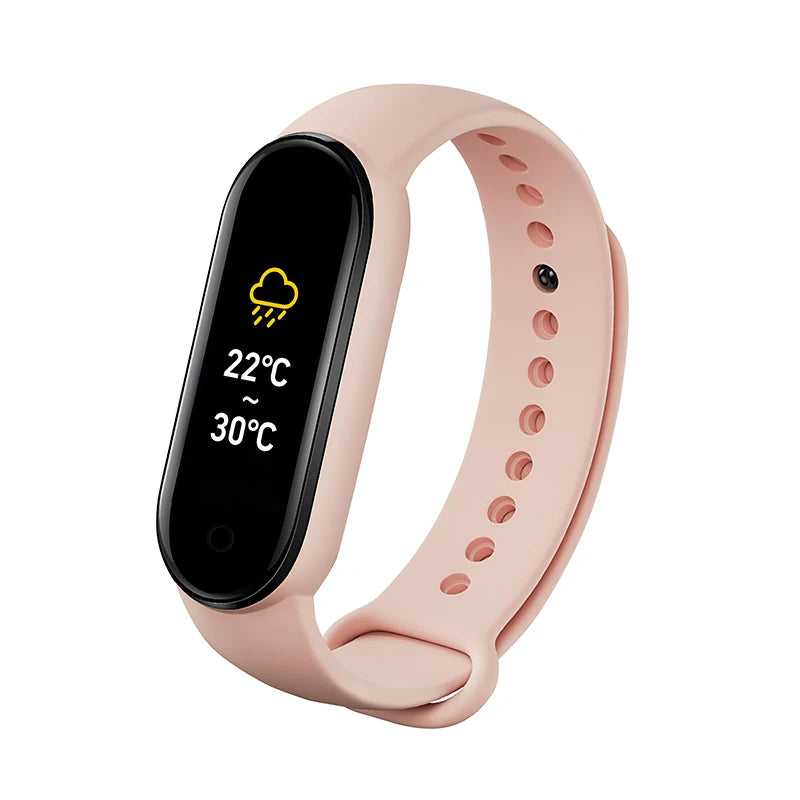 M6 Smart Watch for Fitness Tracking and Heart Rate Monitoring - Smarsty