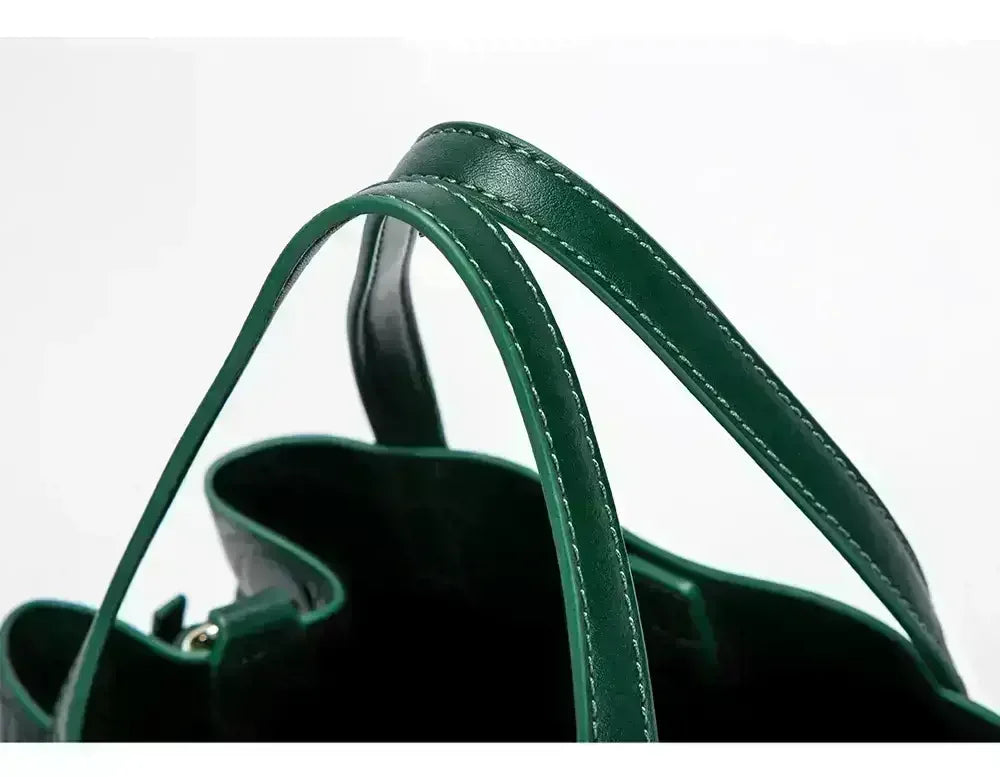 Large Capacity Handbag With Lock Design Luxury Crossbody - Smarsty
