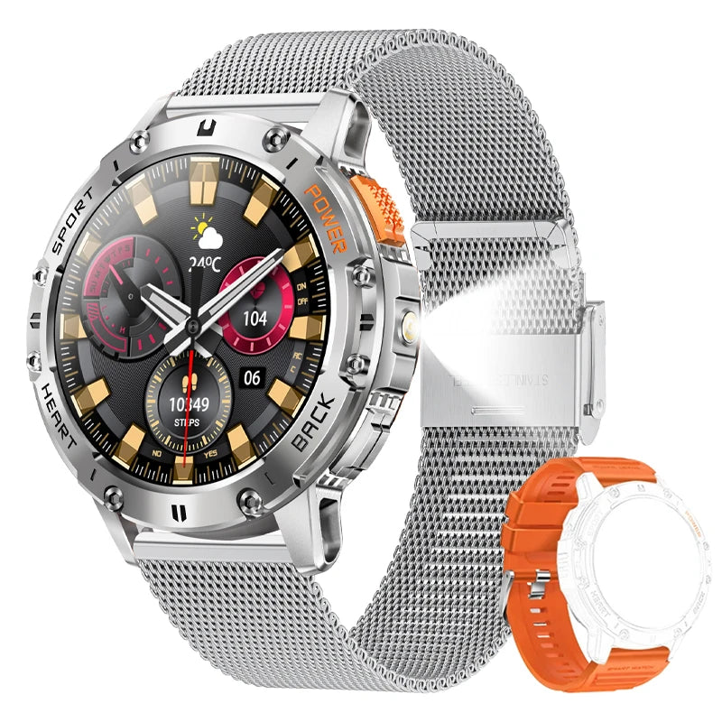 AMOLED Waterproof Smart Watch for Fitness Tracking - Smarsty