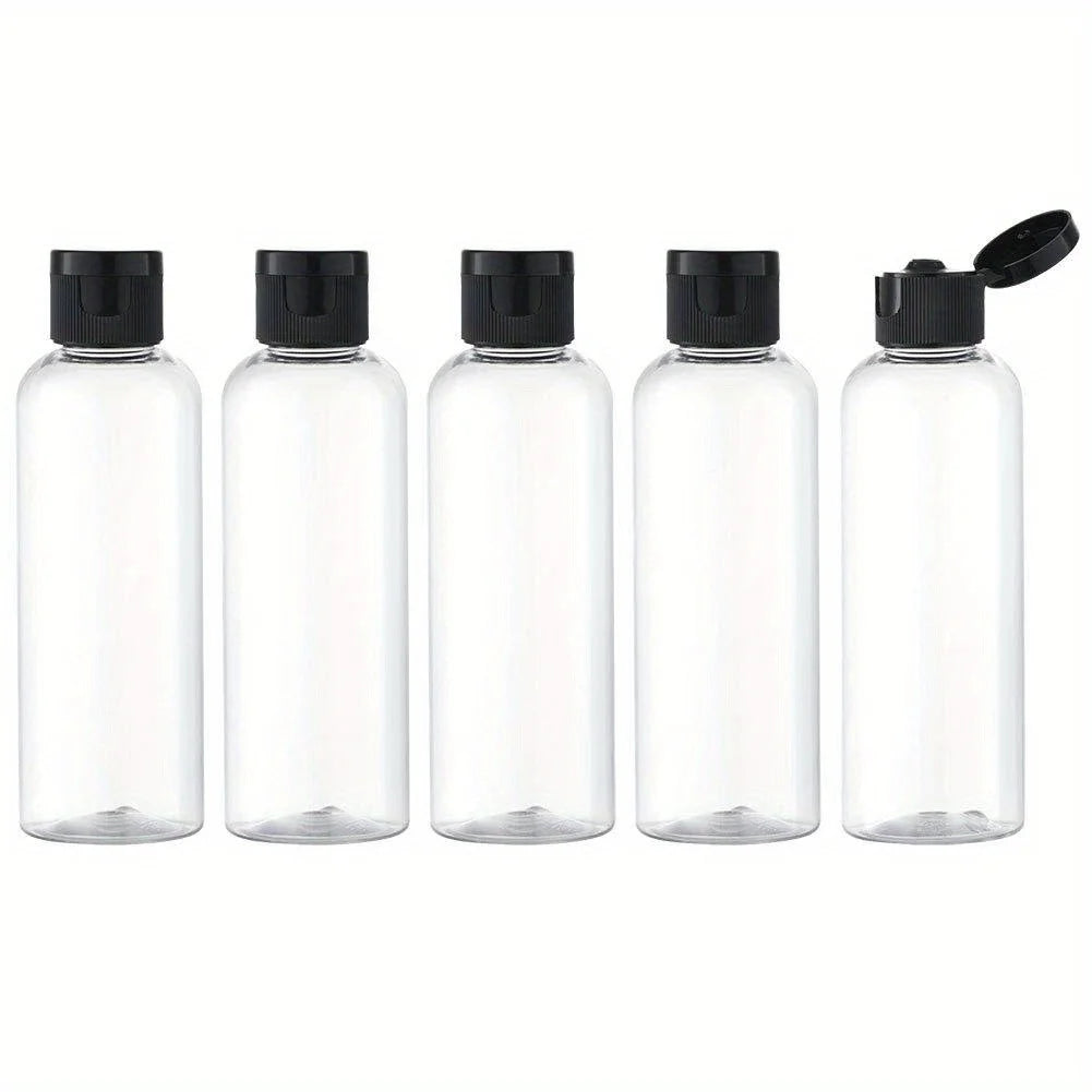 5PCS Refillable Travel Bottles Set for Shampoo and Conditioner - Smarsty