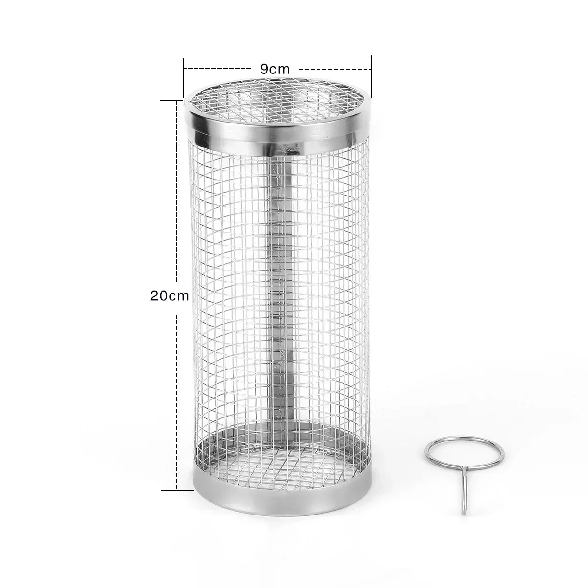 Stainless Steel Grill Basket for Easy Outdoor Barbecues - Smarsty