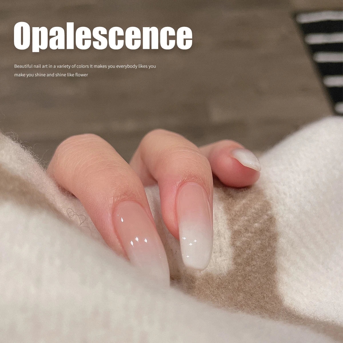 Milky White Gel Nail Polish for Professional Nail Art - Smarsty