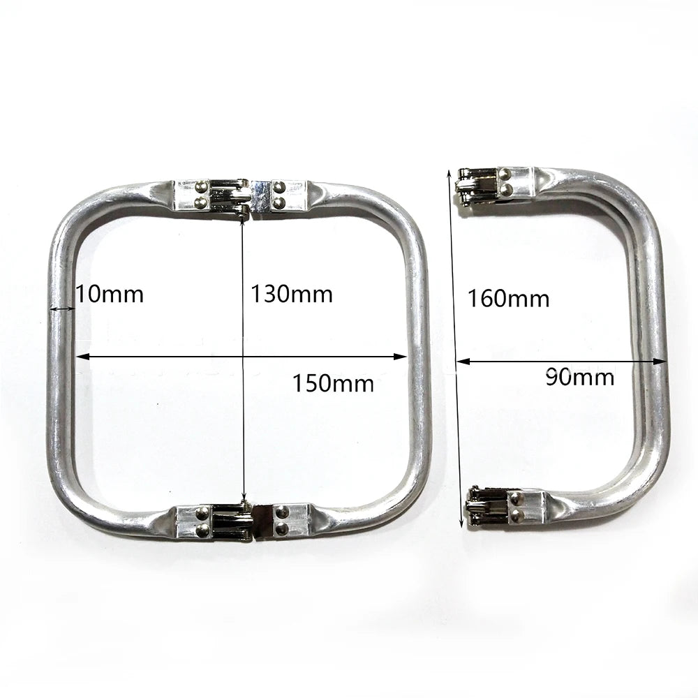 DIY Metal Purse Frame Handle Kiss Clasp Lock For Bag Sewing Craft Tailor Accessories Bag Frame For Purse Backpack Bags Parts