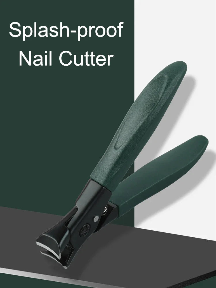 Stainless Steel Anti-Splash Nail Clipper for Thick Fake Nails - Smarsty