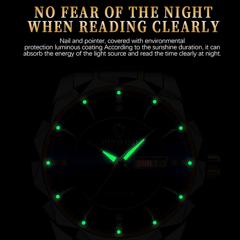 Luxury Waterproof Quartz Watch for Women with Luminous Feature - Smarsty