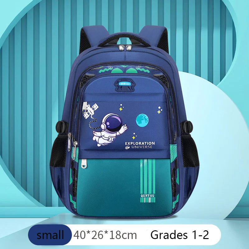 Kids Backpack Astronaut Waterproof School Bag For Boys - Smarsty