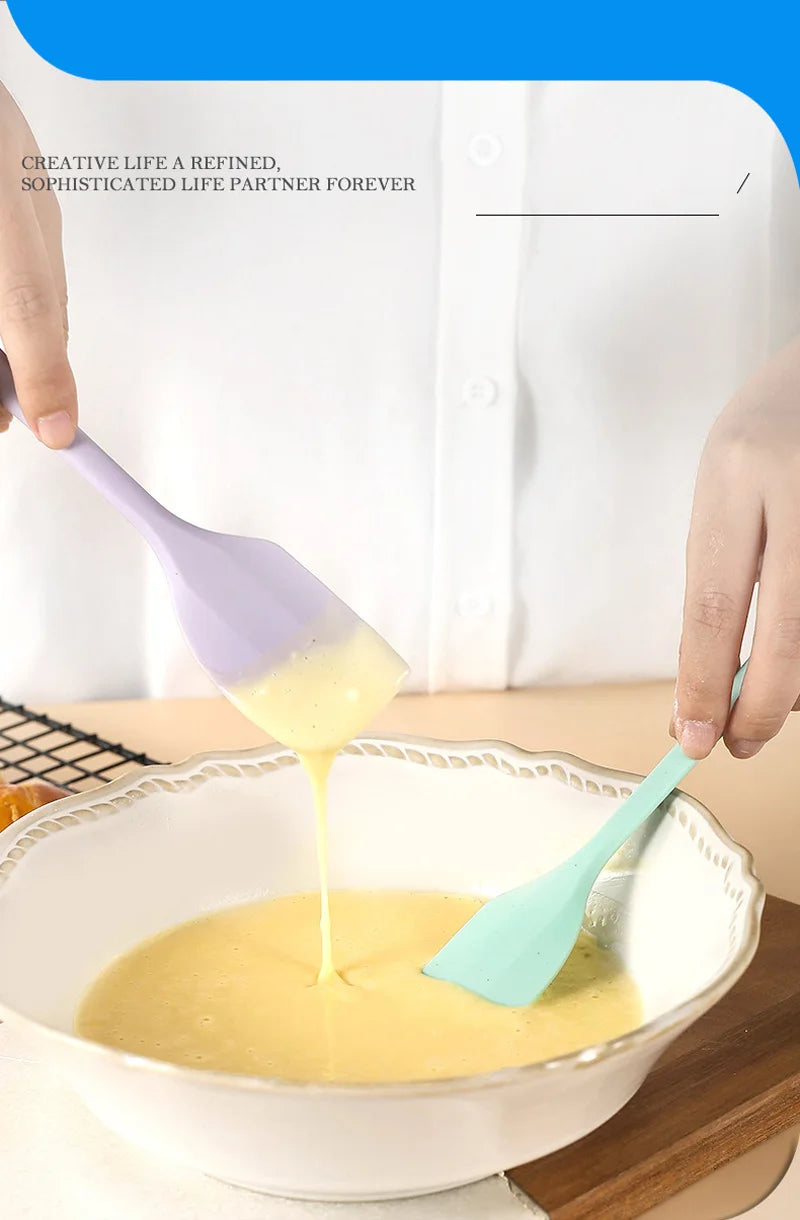 Heat-Resistant Silicone Cream Spatula for Easy Baking - Smarsty