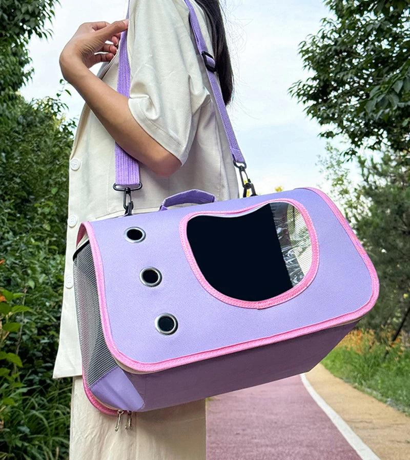 Portable Pet Carrier Bag for Small Dogs and Cats - Smarsty