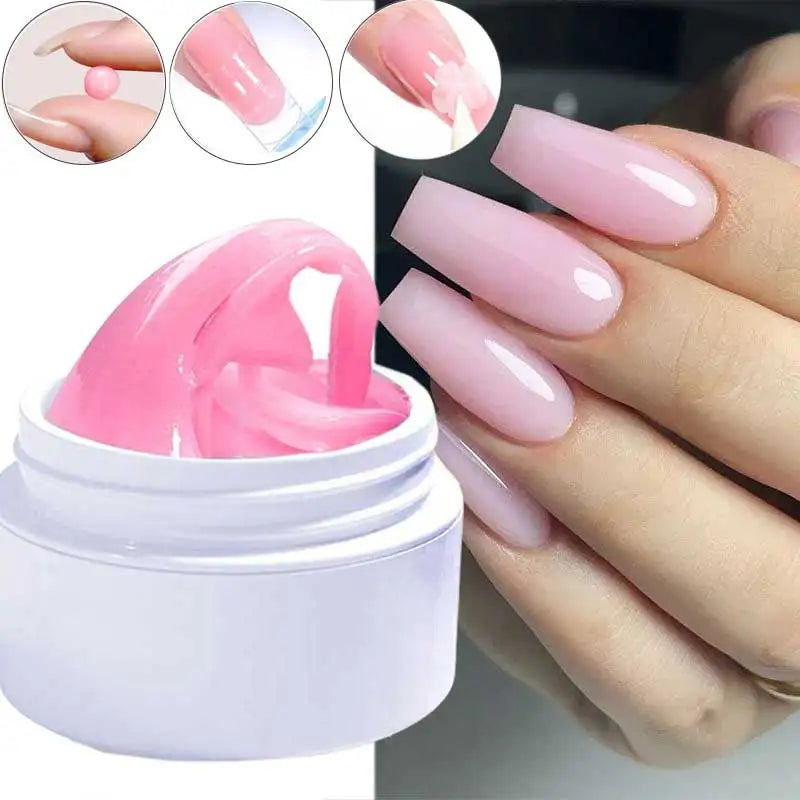 Clear Non-Stick Gel Nail Polish for Easy Sculpting - Smarsty