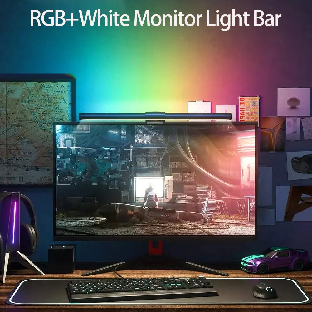 RGB Desktop Atmosphere Light Strip for Eye Protection - Smarsty