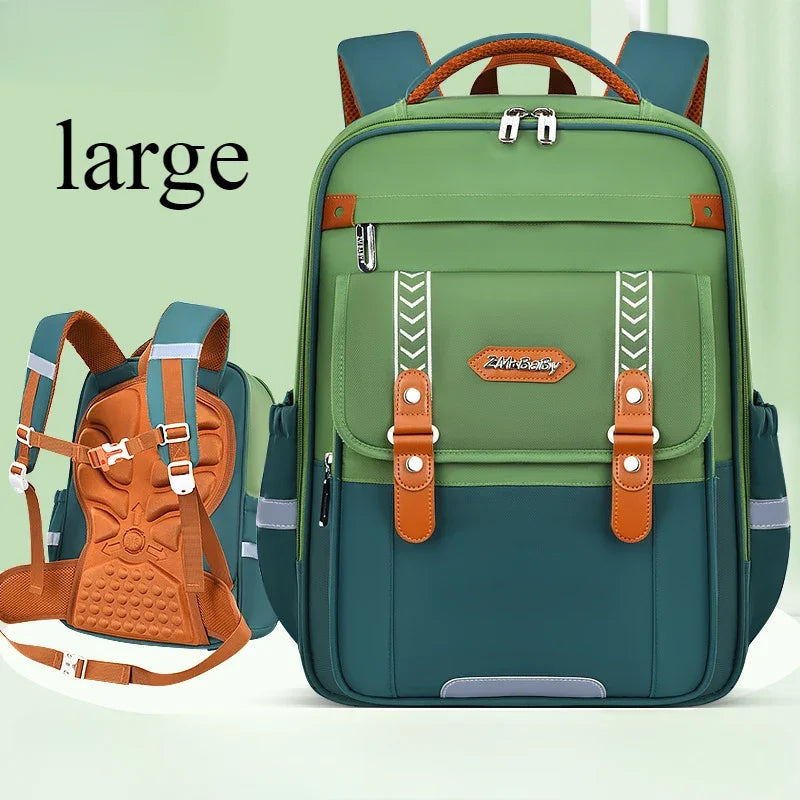 Waterproof Kids School Backpack With Orthopedic Support - Smarsty