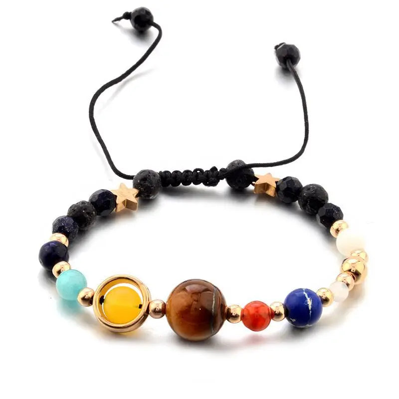 Cosmic Galaxy Solar System Bracelet for Couples - Smarsty