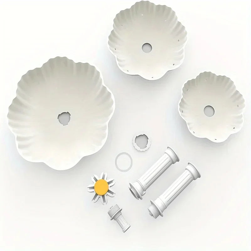 Solar Bird Bath Fountain with Detachable Pump for Garden Decor - Smarsty