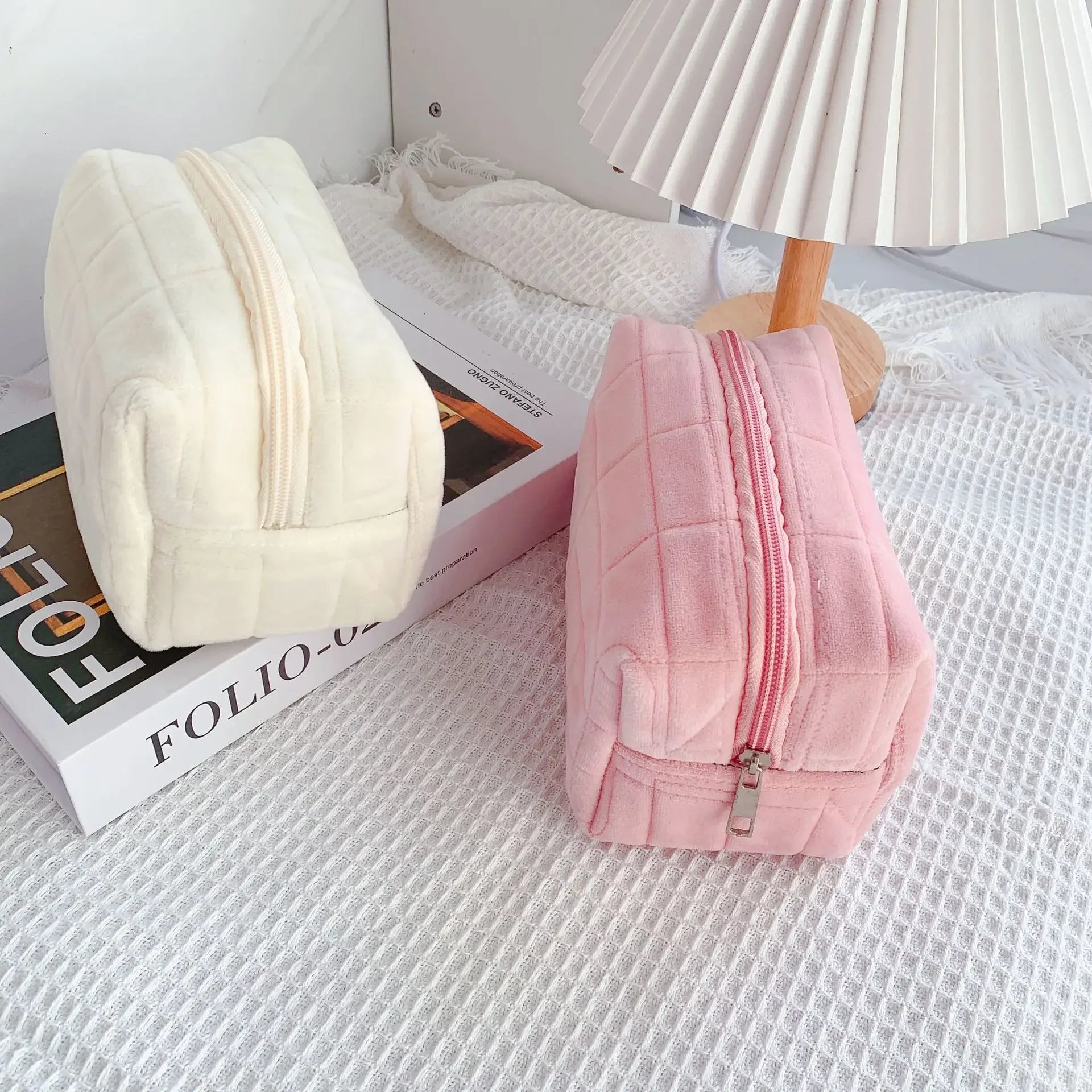 Pillow Makeup Bag Large Capacity Portable Storage Case - Smarsty