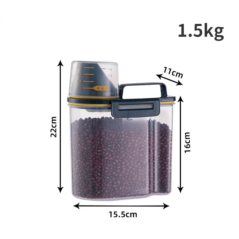 Moisture-Proof Plastic Pet Food Storage Container - Smarsty