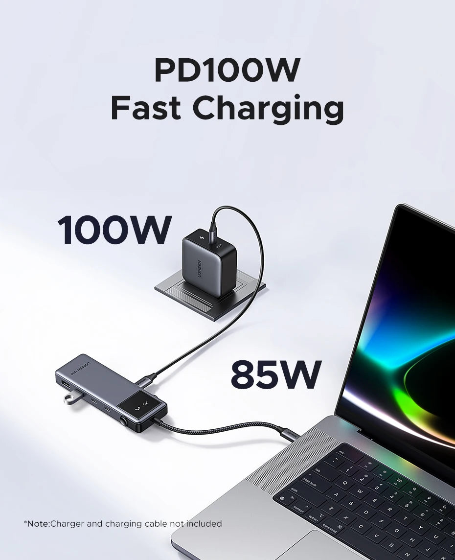 USB C Hub 6 In 1 4K60Hz PD100W ProDockingStation Adapter