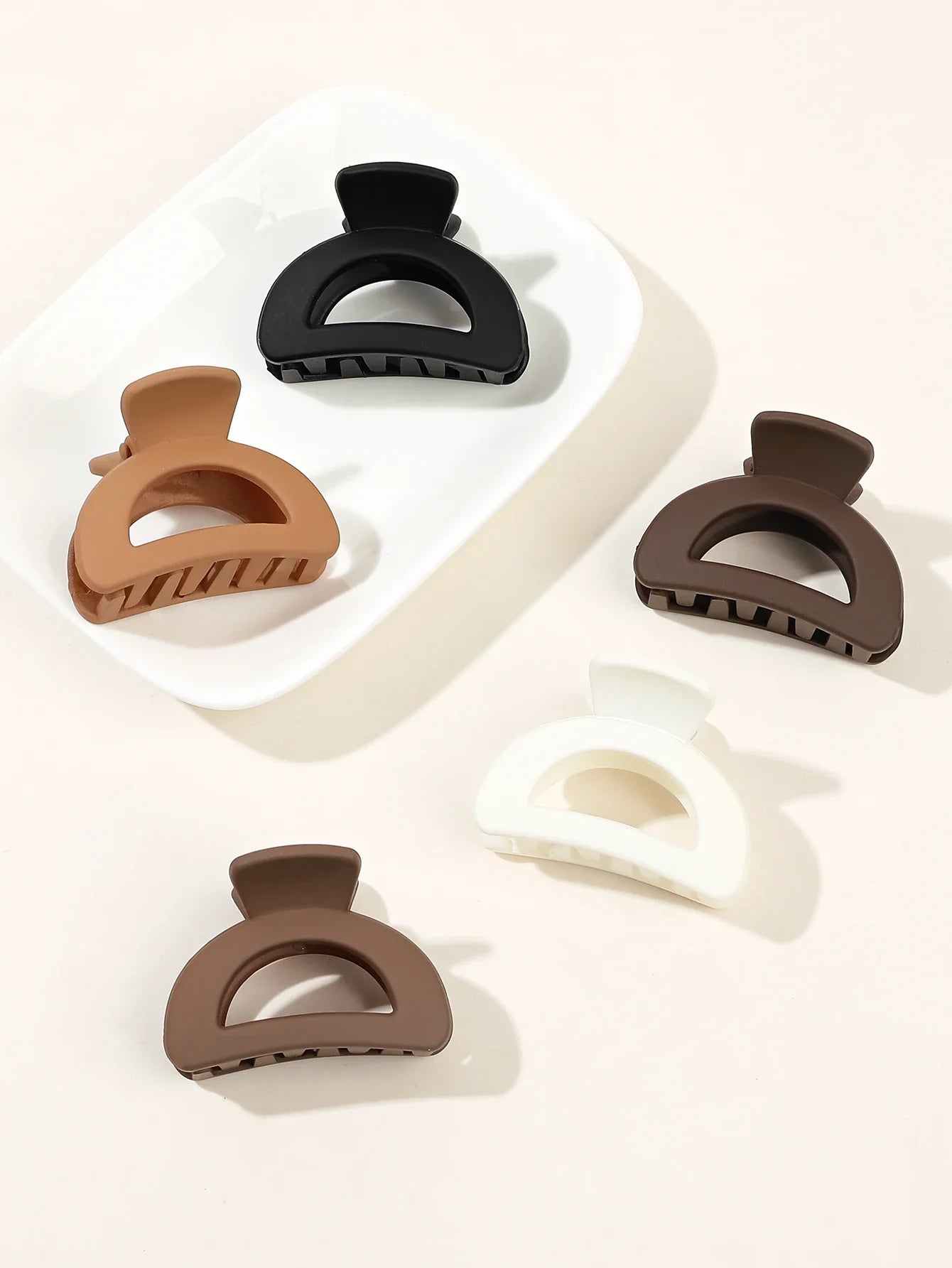 Small Flower Hair Claw Clips For Thin Hair Secure Hold - Smarsty