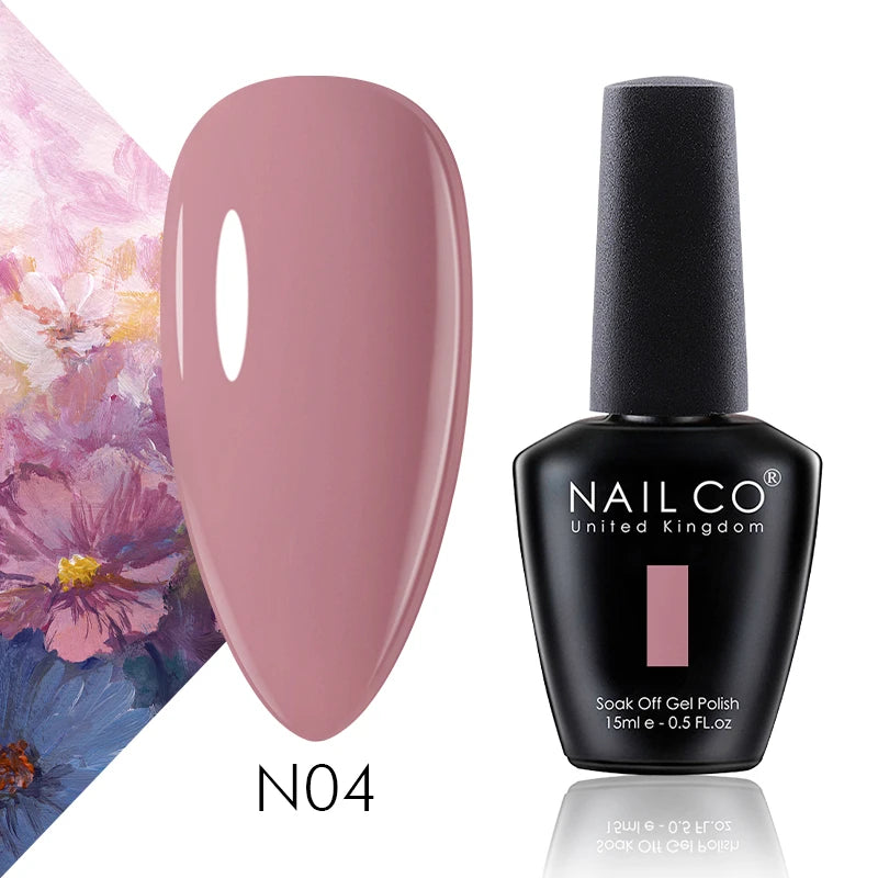NAILCO 15ml Gel Top Coat and Base Coat for Long-Lasting Shine - Smarsty