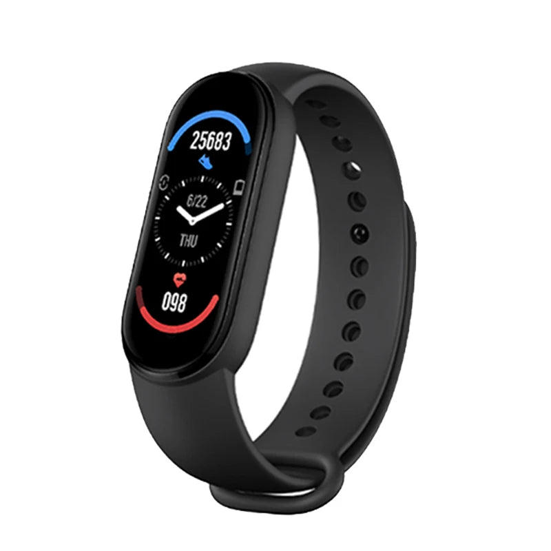 M6 Smart Watch for Fitness Tracking and Heart Rate Monitoring - Smarsty