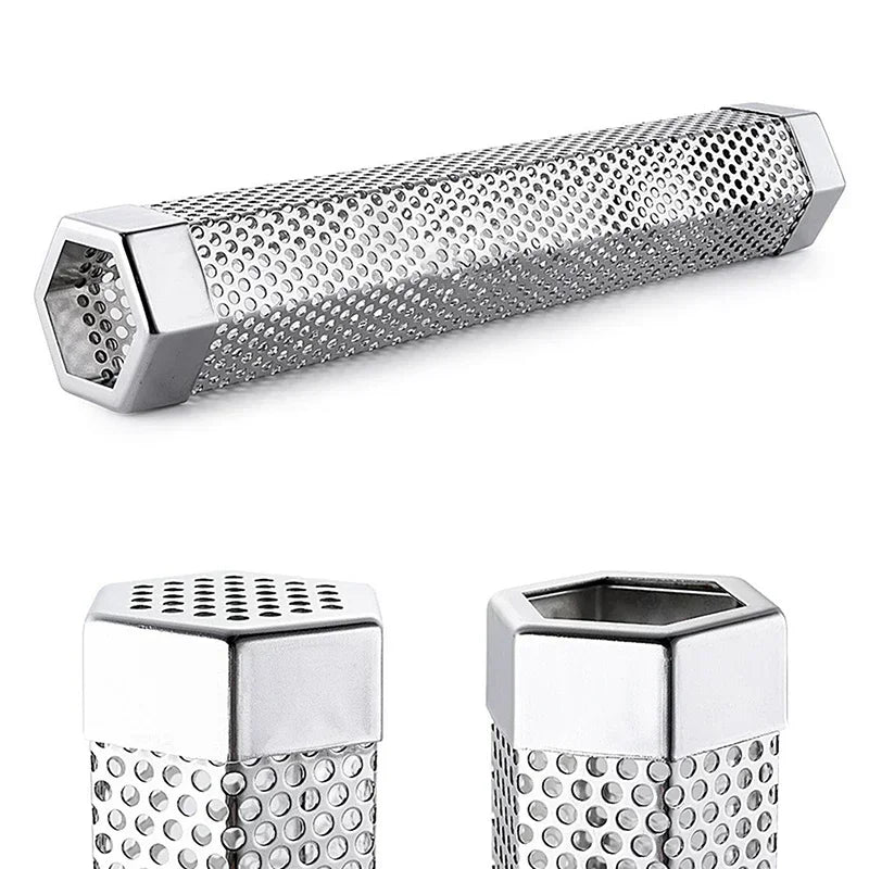 Stainless Steel Pellet Smoker Tube for BBQ Cooking - Smarsty