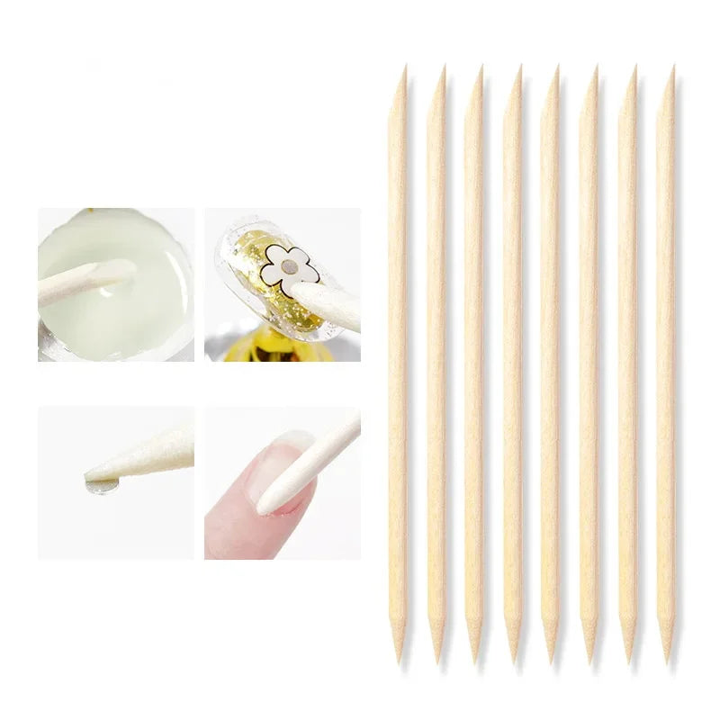 100 Piece Cuticle Pusher Set for Easy Nail Care - Smarsty