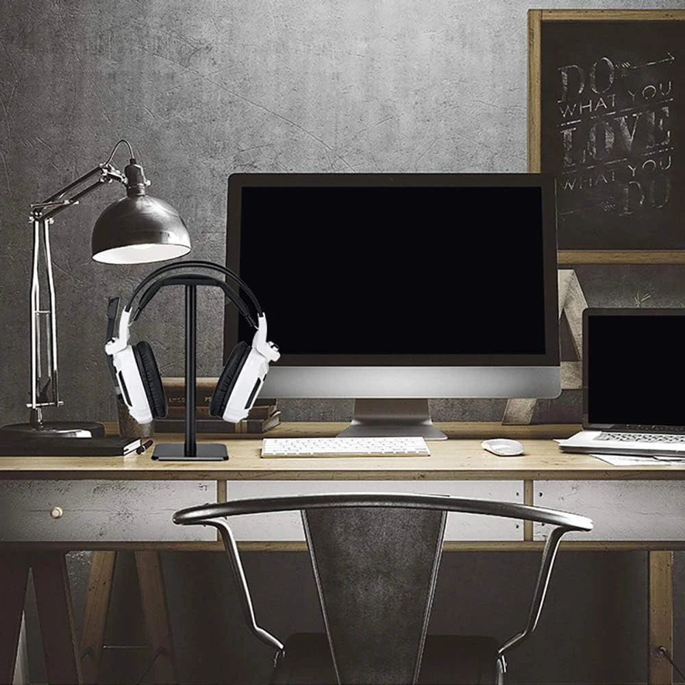 Universal Aluminium Headset Stand with Flexible Design - Smarsty