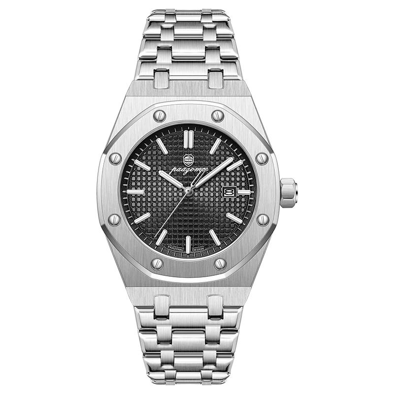 Luxury Waterproof Quartz Watch with Luminous Date Feature - Smarsty