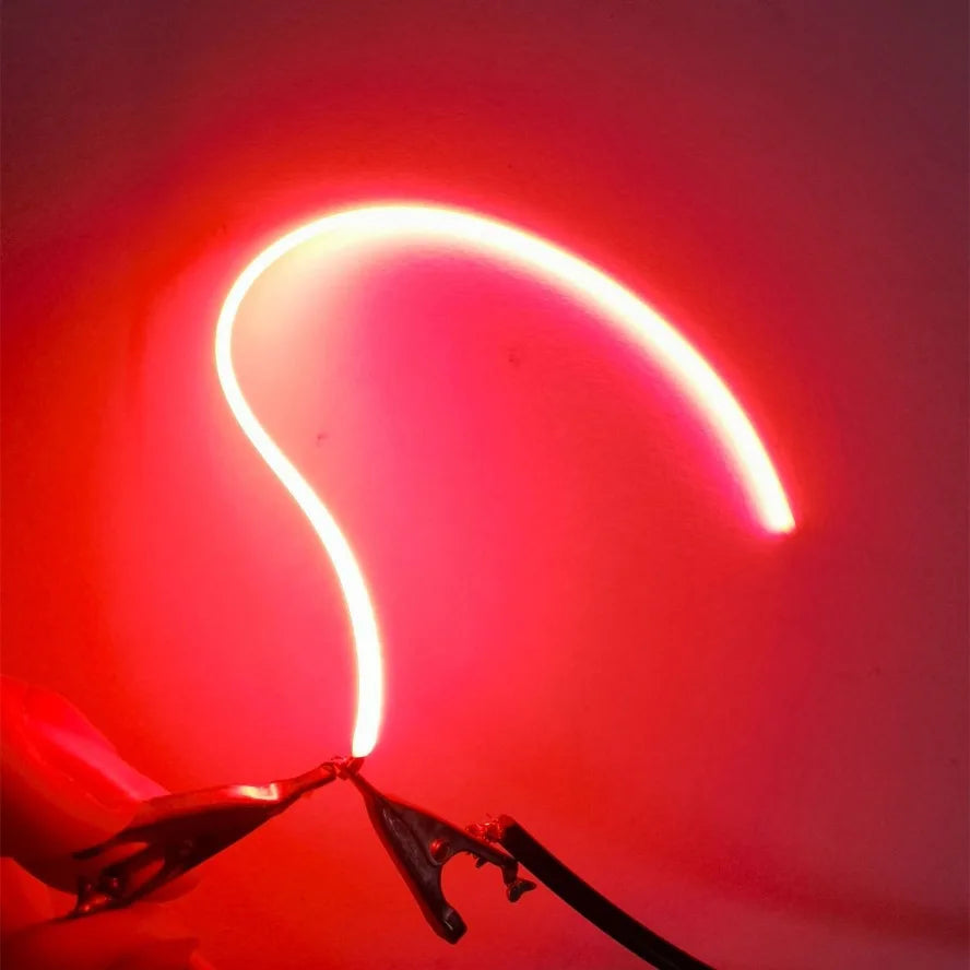 LED Same End Filament Flexible Ultra Slim 3V Spiral Bulb Filament Retro Edison Bulb Lamp Parts Diode Lighting Strip Decoration - Smarsty