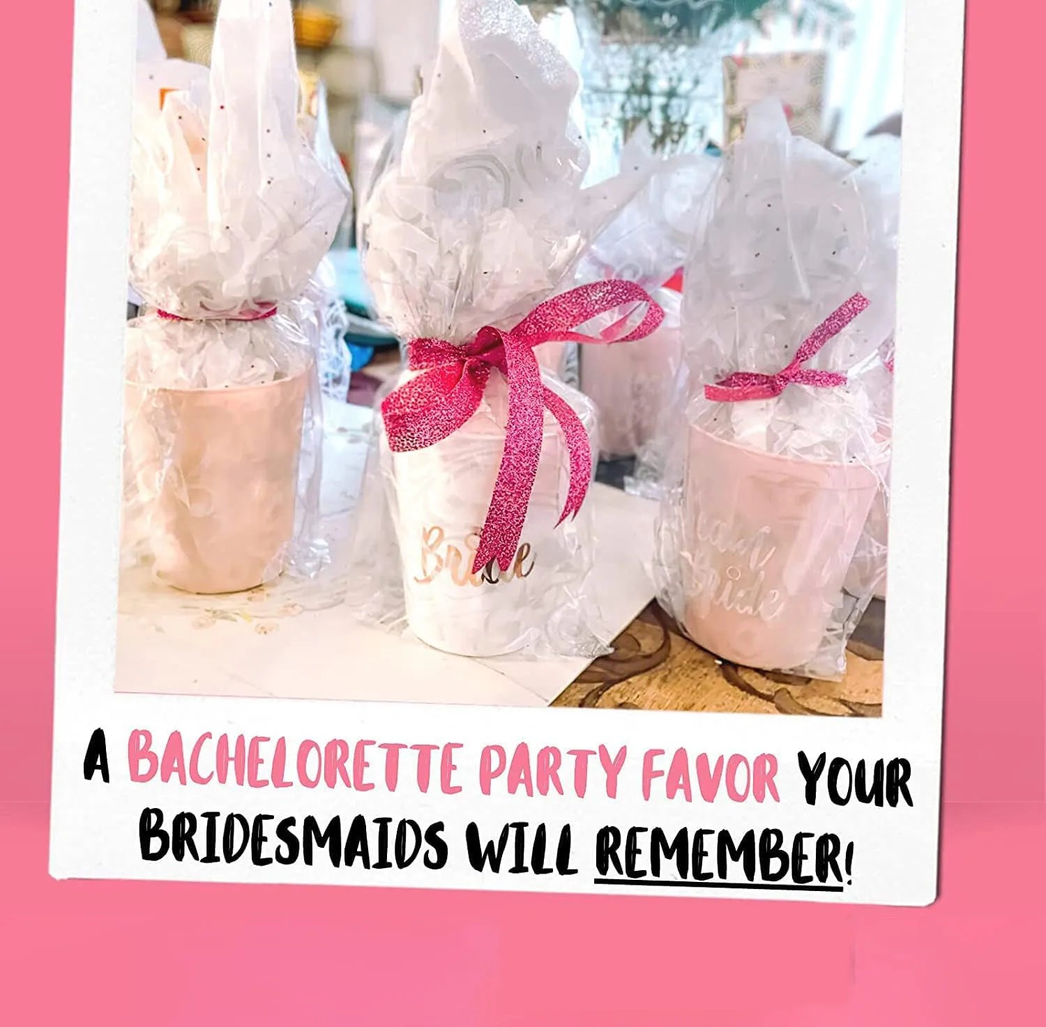 Team Bride Plastic Drinking Cups for Bachelorette Party - Smarsty