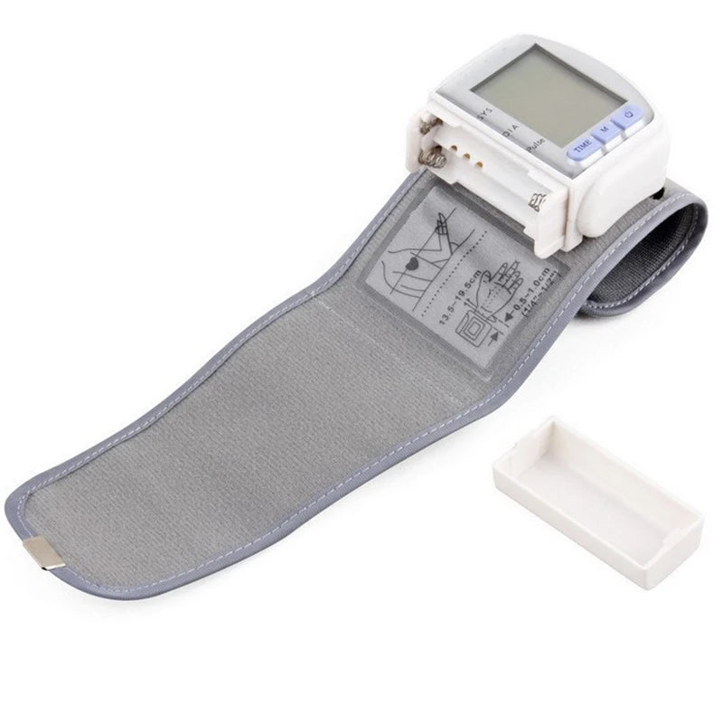 Digital Blood Pressure Monitor with Wrist Cuff - Smarsty