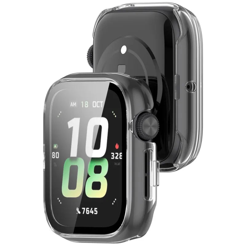 PC+Tempered Glass Case for Honor Watch 5 Smart Watch Strap Protective Cover Bumper Honor Watch5 Screen Protector Accessories