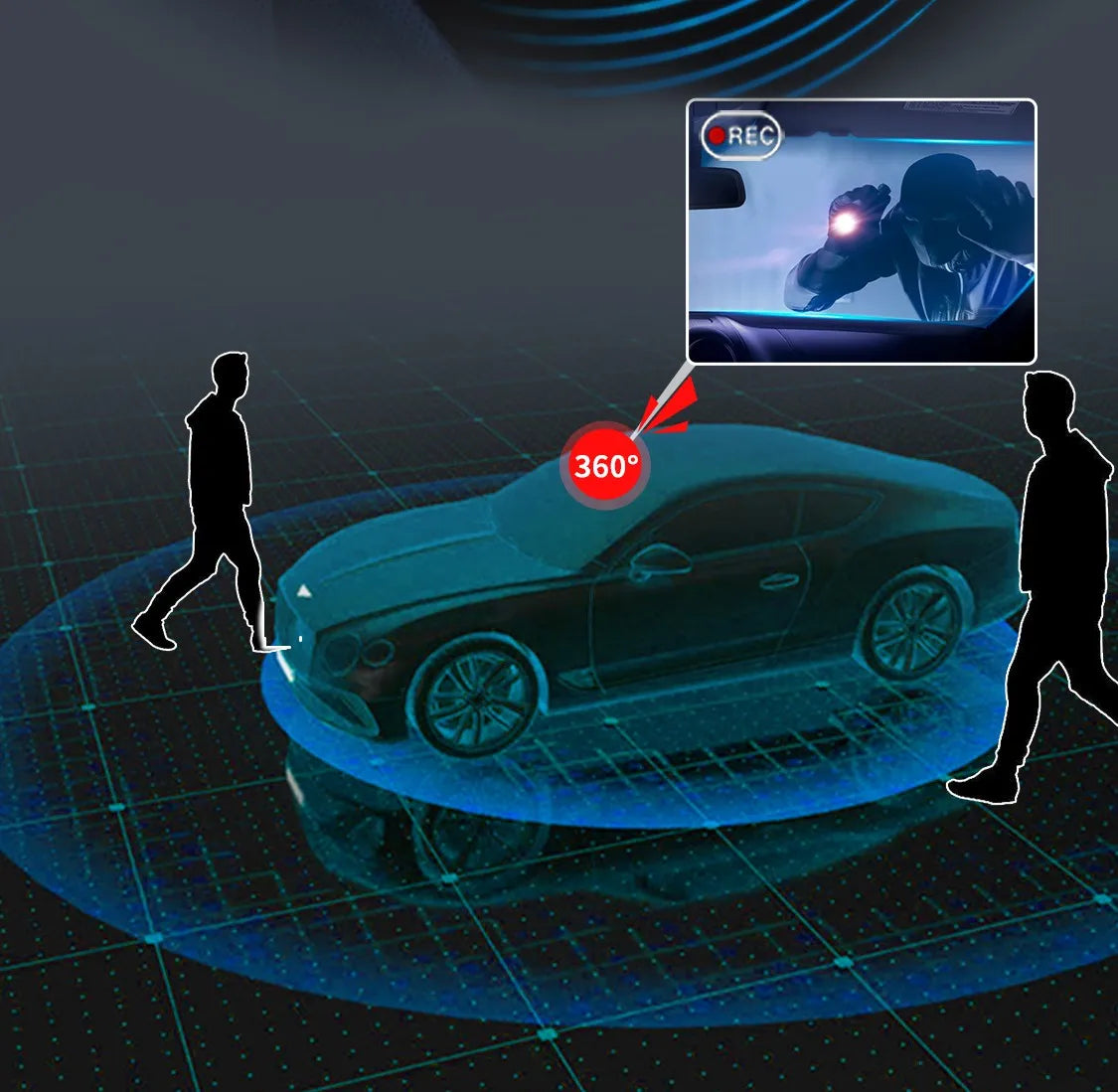 4 Channel GPS Dash Cam Front 4K Night Vision Parking - Smarsty