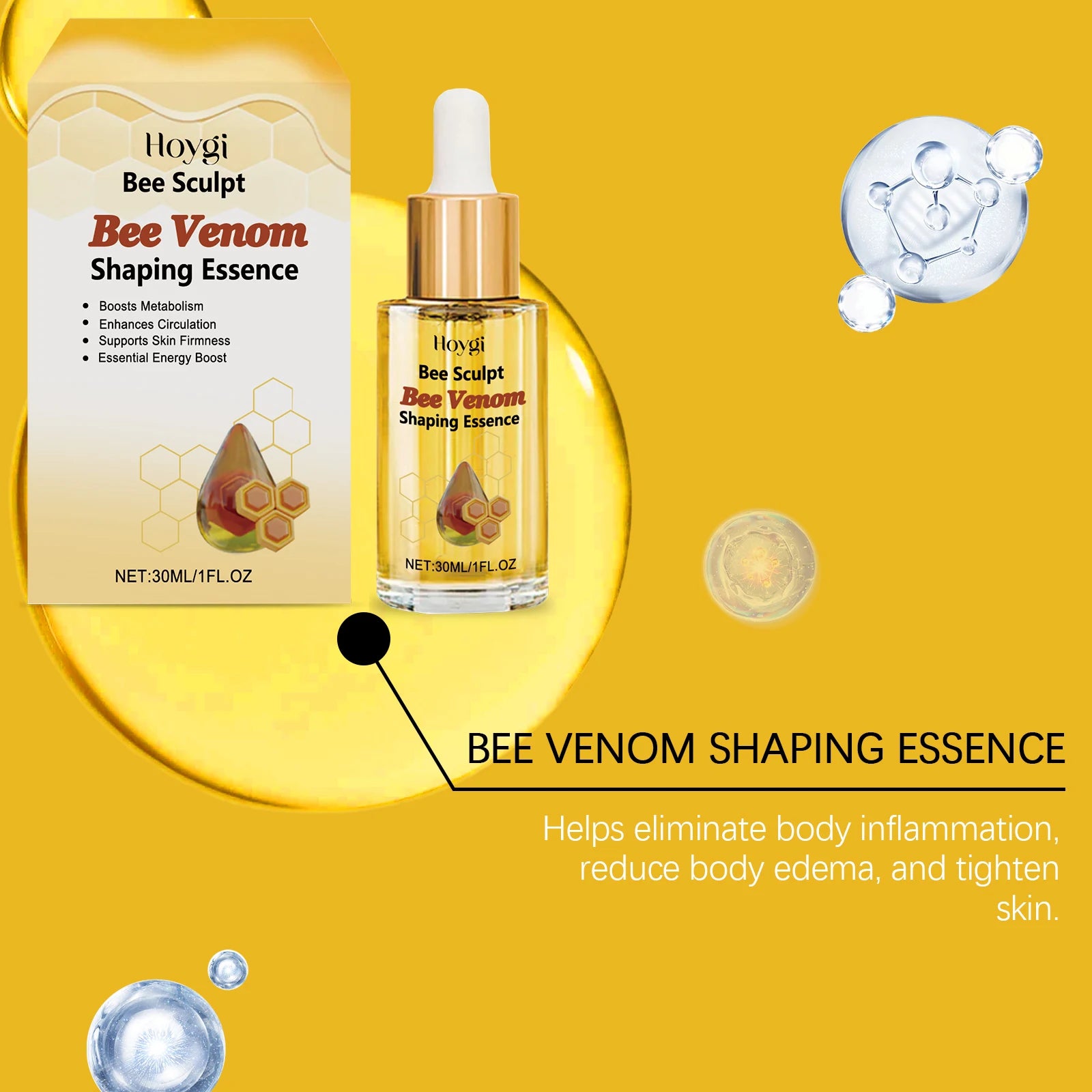 Bee Venom Firming Oil for Weight Loss and Cellulite - Smarsty