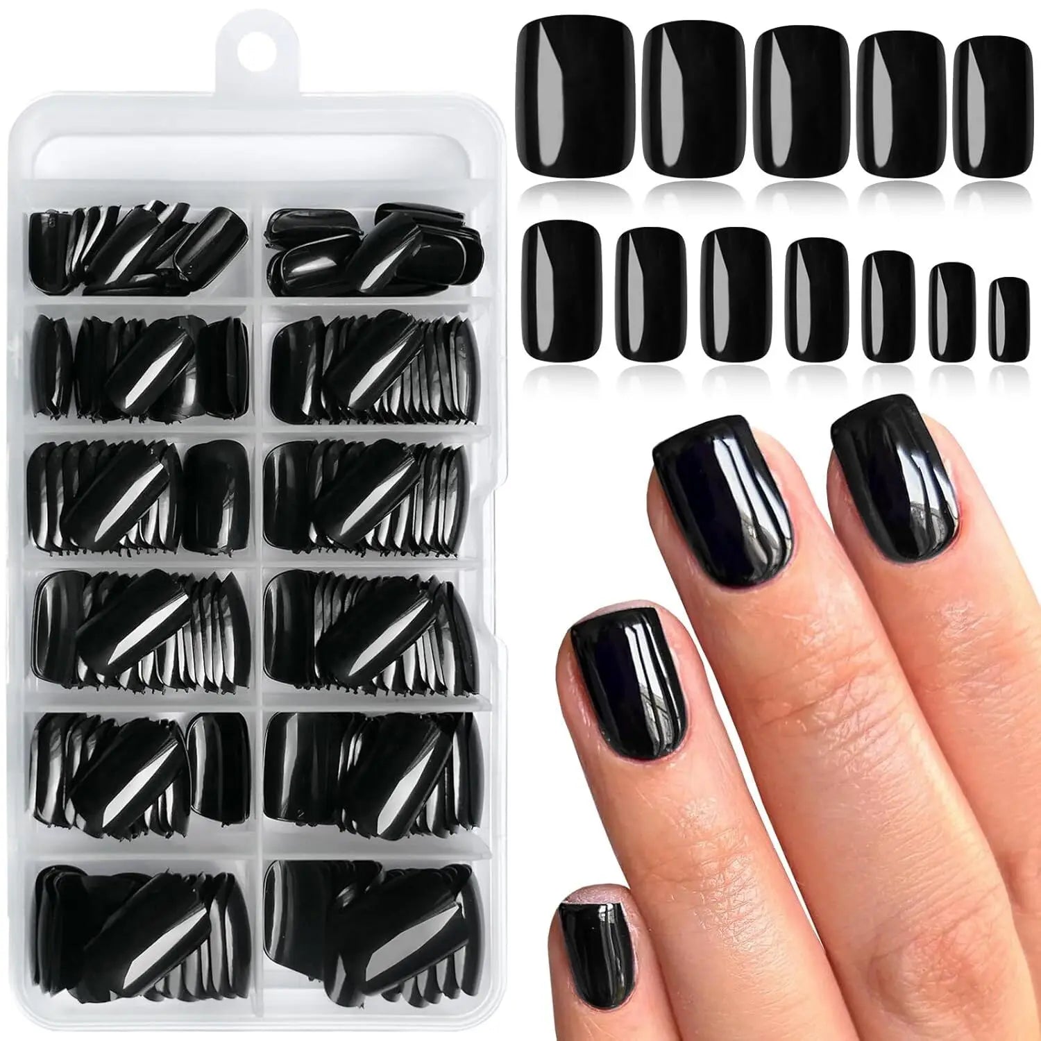 120pcs White French Fake Nails for Chic Style - Smarsty
