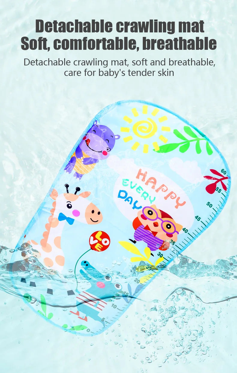 Baby Fitness Stand Music Play Gym Activity Toys Newborn Piano Crawling Blanket Pedal Game Pad Early Education 0-36 Months Gifts by Smarsty