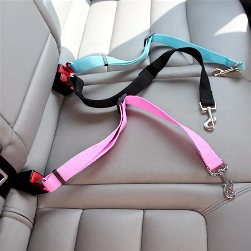 Dog Car Seat Belt Harness for Safe Pet Travel - Smarsty