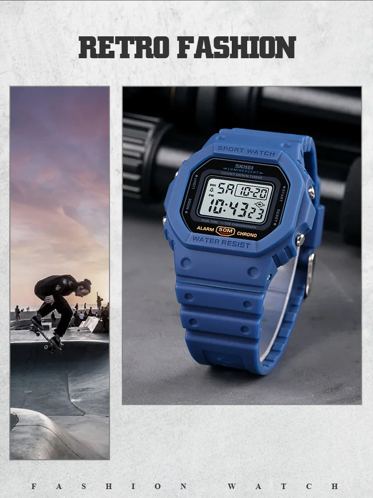 SKMEI 1628 Waterproof Military Digital Watch for Men - Smarsty