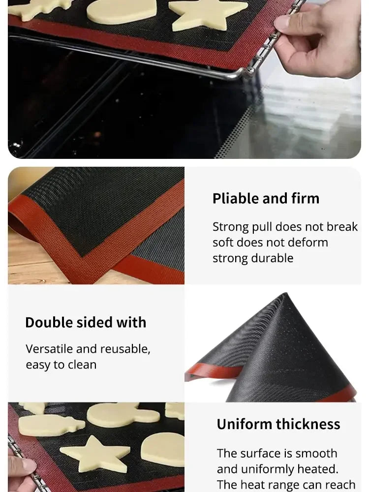 Silicone Grill Mat for Easy Baking and BBQ - Smarsty
