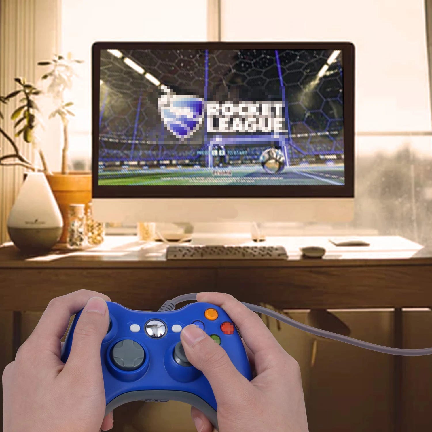 USB Wired Game Controller for Xbox 360 with Enhanced Precision - Smarsty