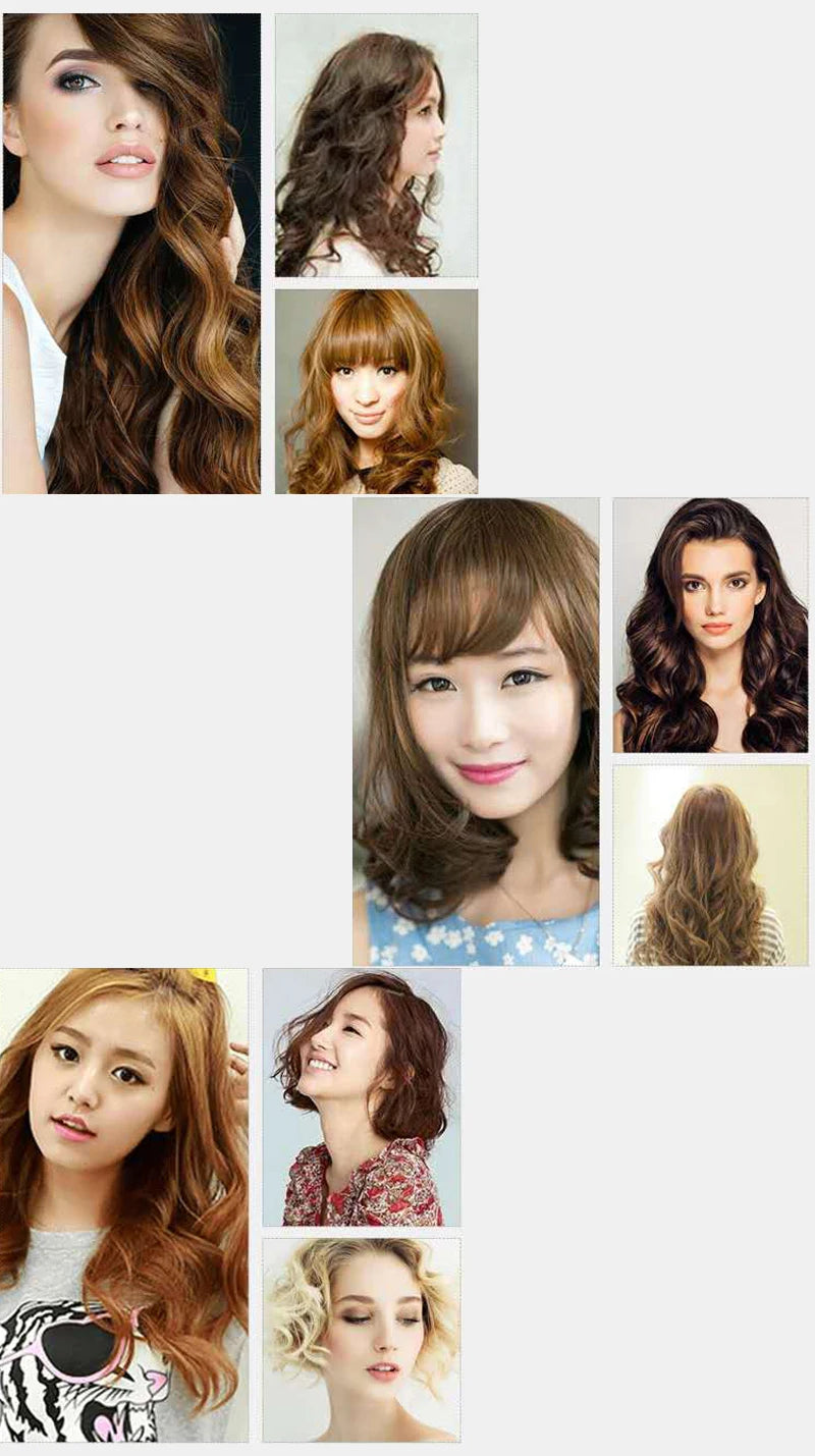 Professional Temperature Setting Electric Hair Curler Wand - Smarsty