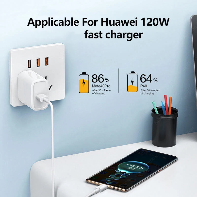 120W Super Fast Charging USB C Cable for Phones - Smarsty